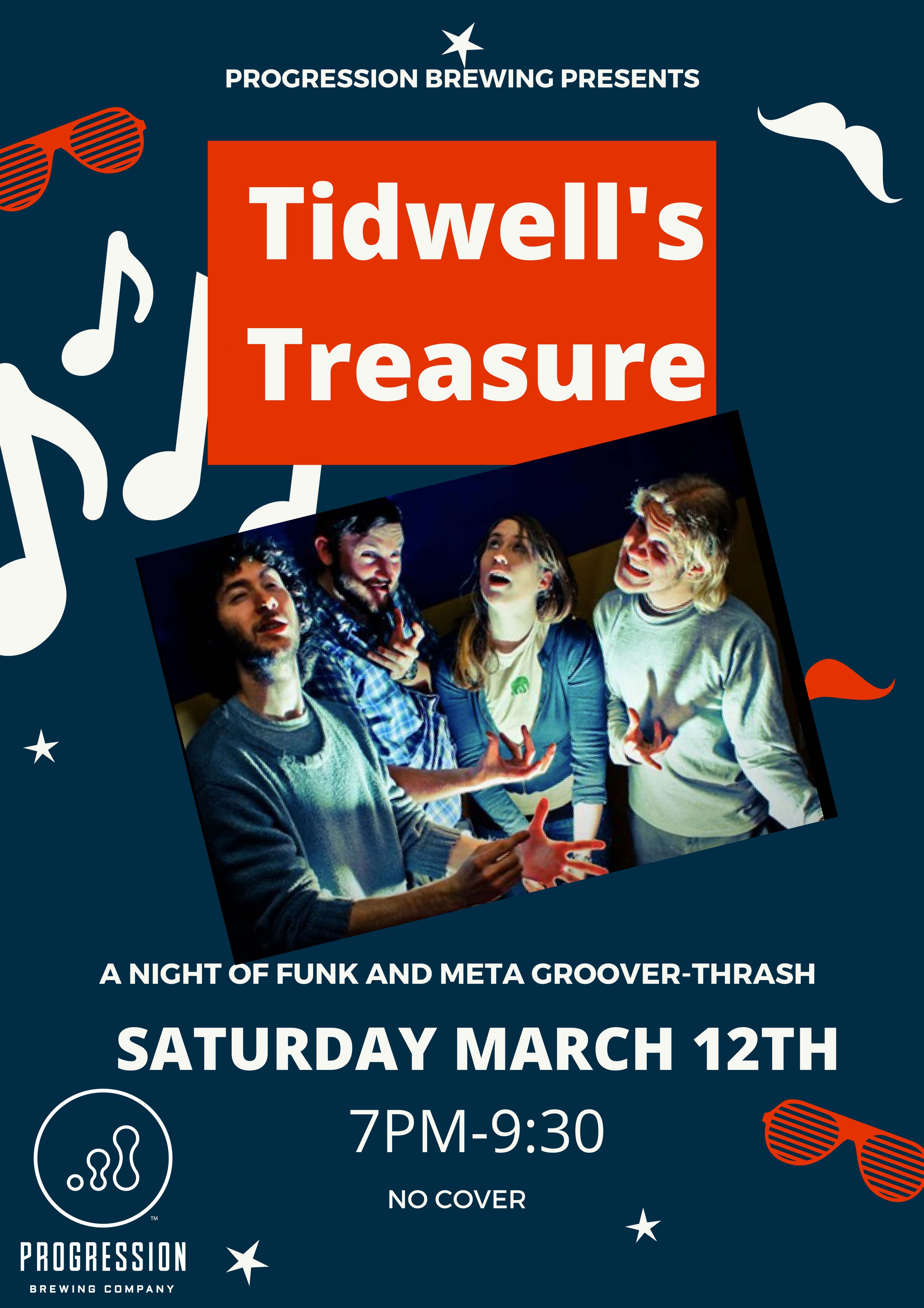 Tidwell's Treasure Saturday, March 12th Northampton MA Events